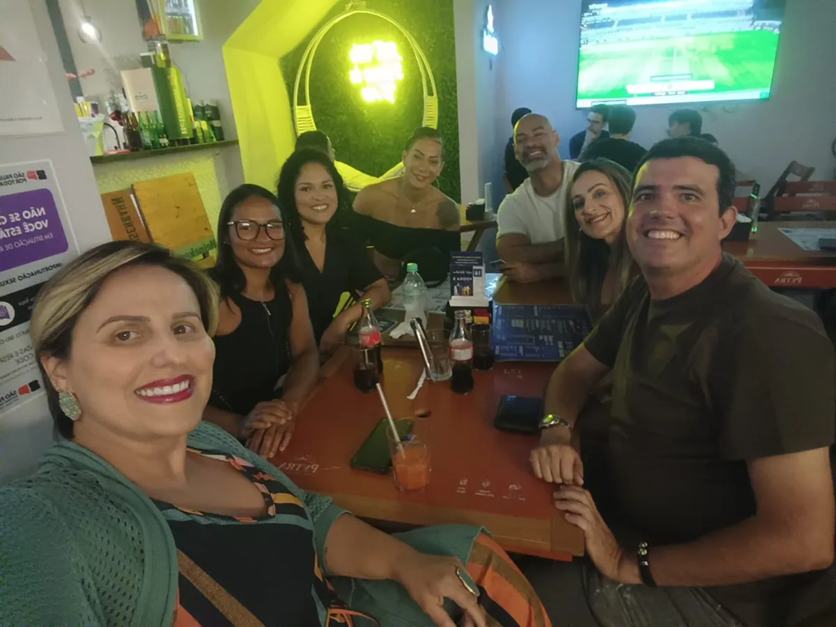 Jantar da Realmeet no Vila Tolentino Bar